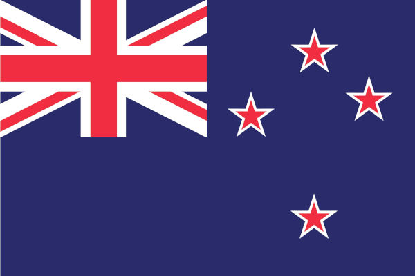 Bandeira da Nova Zelândia. Bandeira da Nova Zelândia.